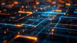 © pkproject - Futuristic Digital Technology Circuit Network and Data Connection Background