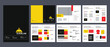© plus _ stocks - brand guideline portfolio template, brand identity brochure cover leaflet layout, logo brand