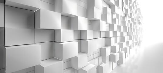 abstract background with cubes