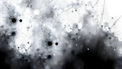 black noise textures overlay isolated with white highlights, png