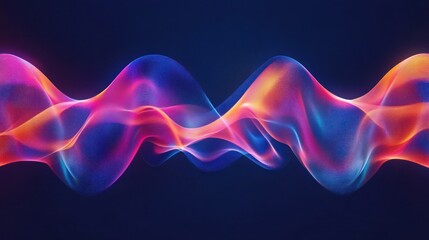 Wall Mural - Abstract  Neon Wave