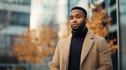 Professional Man in Urban Setting