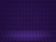 © darkbird - Halloween room with purple diamond-shaped wall for background for design