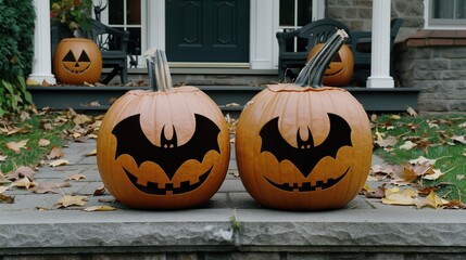 Wall Mural - Halloween pumpkin