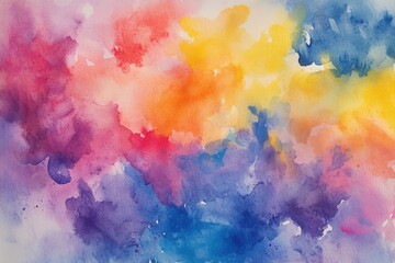 Poster - Colorful Watercolor Abstract