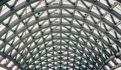 dome arch of a modern building