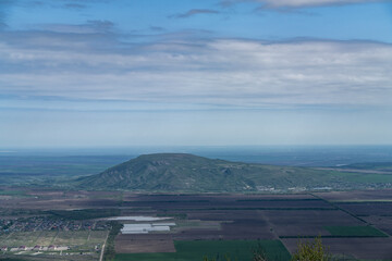 Wall Mural - view from the top of mountain