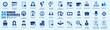 © stockgood - Headhunting And Human Resources minimal thin editable stroke icon set. Included the line icons as Recruitment, Career Goals, Resume or CV, and more.