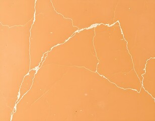 Sticker - orange slate background with a polished finish, reflecting light subtly create with ai