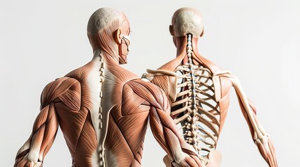 Background image of human anatomy