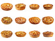 © Vader Stocker - A Collection of Delicious Apple Pies with Various Toppings