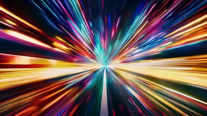 Wall Mural - futuristic immersive background suggesting high technology