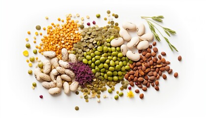 Wall Mural - beans and lentils