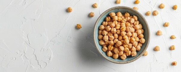 Wall Mural - Chickpeas_in_a_bowl