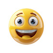 © tjut - Smile Emoji  illustration isolated No Background, Generative AI