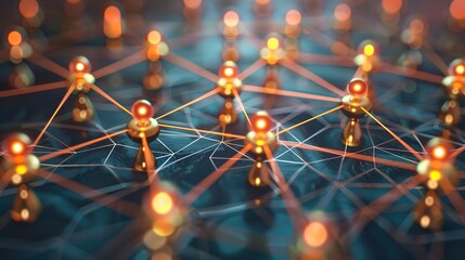 Amazing Concept of Network, internet communication