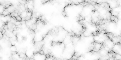 Poster - Abstract White and black marble texture wall and floor tile wallpaper luxurious background. White limestone marble smooth exterior interior surface natural tile. Marble with high resolution texture.