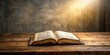 © lapeepon - Pages of an old Bible laying on an open desk, bible, religion, faith, Christianity, vintage, old, sacred, ancient