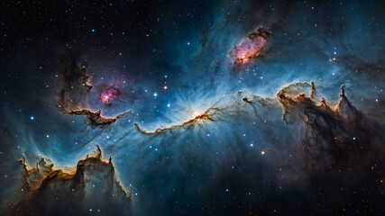 Wall Mural - universe nebula stars space