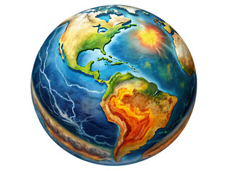 earth globe