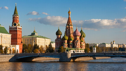 Wall Mural - Moscow, Russia View 