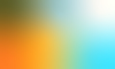 Smooth and blurry colorful gradient mesh background. Modern bright rainbow colors. Soft colored vectors Premium quality.