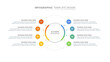 © Ikhlas - Modern Circular Cycle Infographic Design Template with 8 Stages