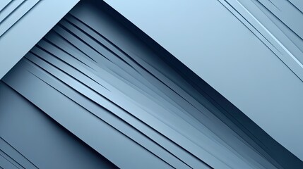 Blue-grey shadow lines in a geometric pattern create a modern, futuristic background. The abstract design includes blank space for text or additional vector graphics.