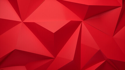 Wall Mural - Red geometric texture. Abstract background