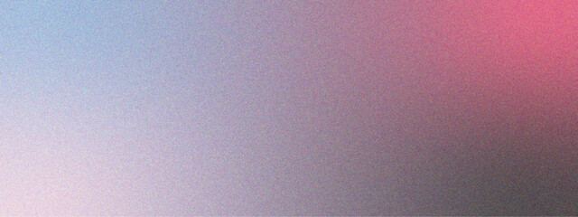 Wall Mural - Retro Grunge Purple Grainy texture on a soft gradient background. Noise texture webpage header wide banner design. Vintage Graded Purple Gradient with rough, grain and noise