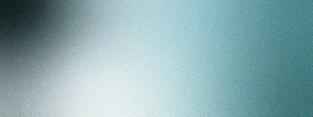 Leinwandbilder - Gray white black grainy gradient noise texture background. Grainy texture over abstract light silver background. white and soft blue with light effect and faded gradient. 