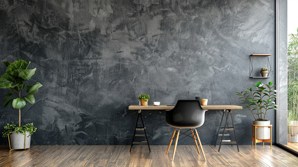 Wall Mural - Blank front Real black chalkboard background texture in college concept, background blackboard , empty blank dark blue indigo, back to school with a copy of the space chalk board