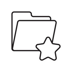 Sticker - Folders Icon