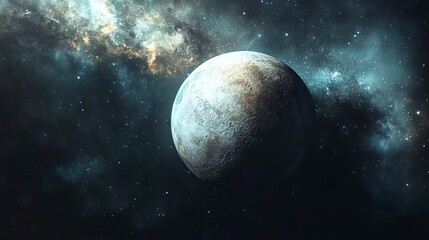 Canvas Print - Pluto in the Cosmos