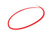 © MKInayem - hand drawn red circle. brush drawn highlight marker. transparent png and vector illustration.