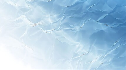 Wall Mural - Abstract light blue background with subtle folds and creases.