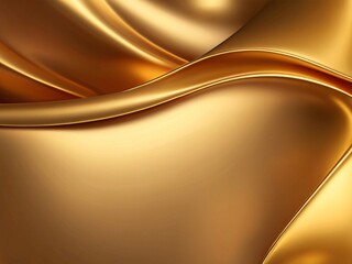 Realistic solid gold gradient color background