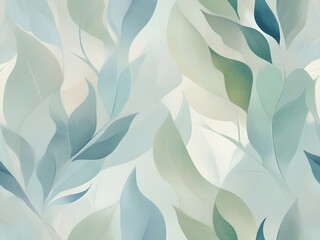 abstract pattern with leaves