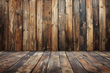 Rustic wooden planks creating a textured backdrop on a transparent background, ideal for natural and vintage designs.
