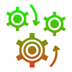 Sticker - Gear Icon