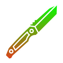 Wall Mural - Pocket knife Icon