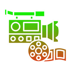 Sticker - Camera film Icon