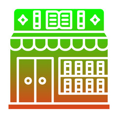 Sticker - Book shop Icon