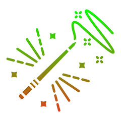 Poster - Magic wand Icon