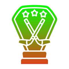 Sticker - Hockey trophy Icon