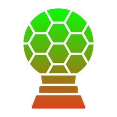 Poster - Football trophy Icon