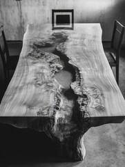 Poster - Wooden Table