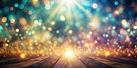 Wall Mural - abstract background with blurred growing light effect, abstract, background, glowing, light, growth,