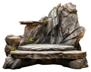 Sticker - PNG  Natural rocky stage backdrop