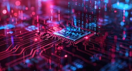 Security Abstract. Cyber Security Network Technology Concept for Business